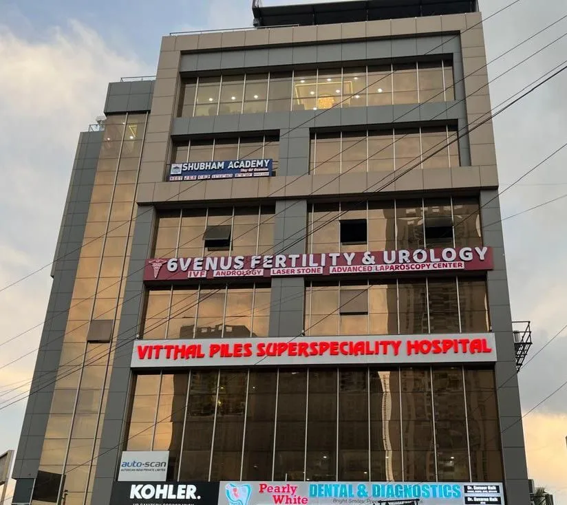 6Venus Fertility and Urology Hospital- Pune, front view (IVF Center In wakad)