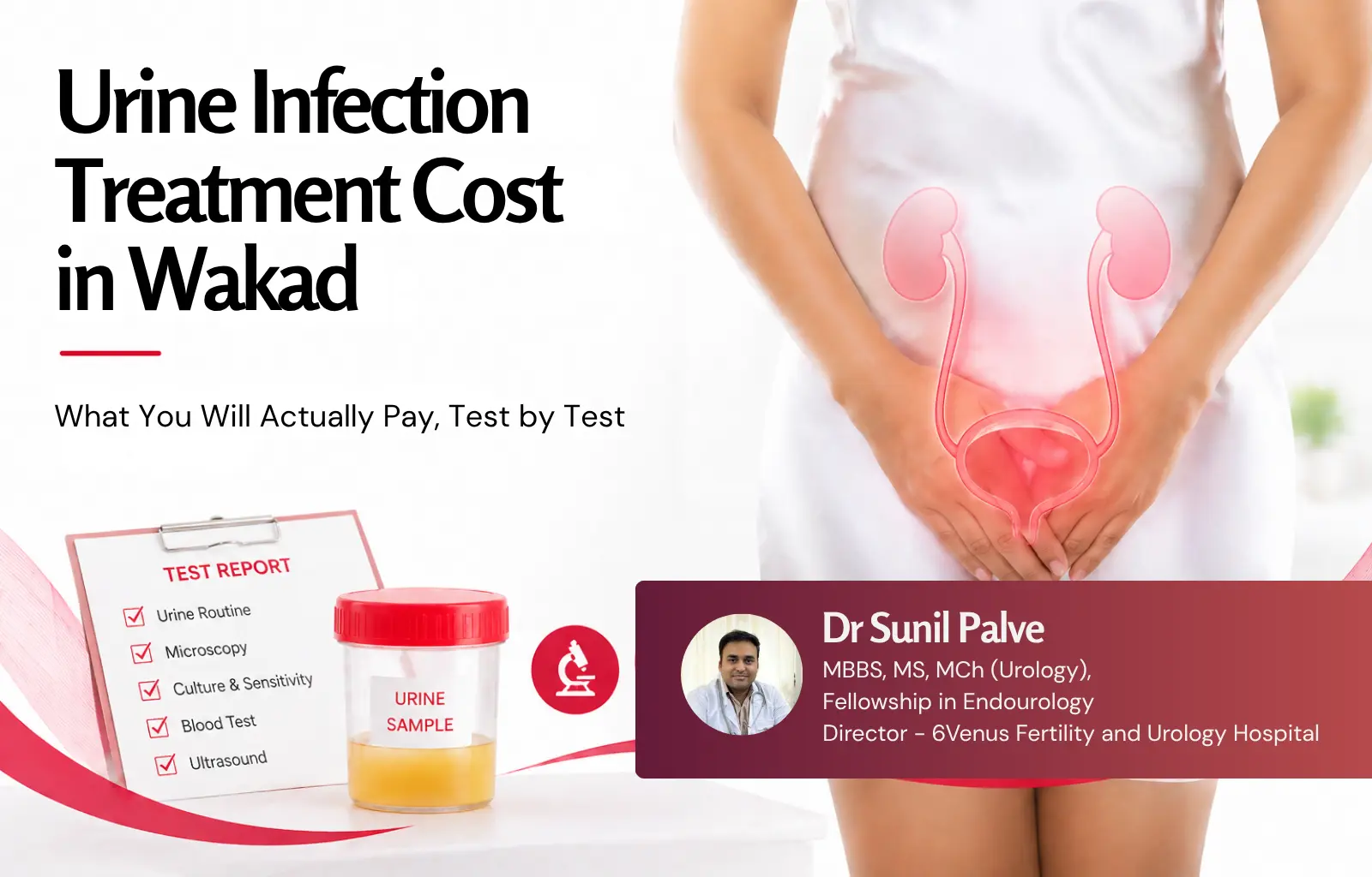 Urine Infection Treatment Cost in Wakad